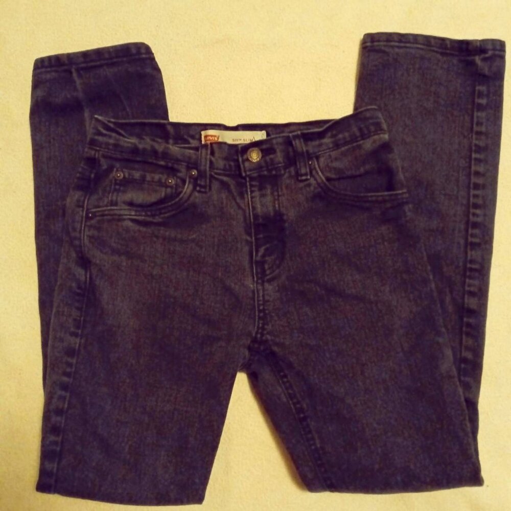 LEVIS 511 - Black, slim-fit, jeans